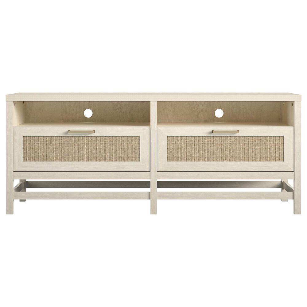 DHP Lystra 58.37" TV Stand in Ivory Oak, , large