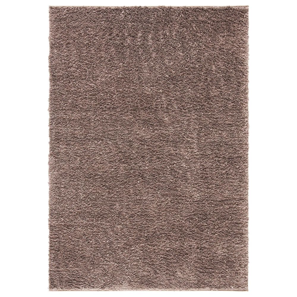 Safavieh August Shag 4" x 6" Taupe Area Rug, , large