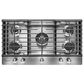 KitchenAid 2-Piece Kitchen Package with Black Ore 30" Smart Double Wall Oven and Stainless Steel 36" Gas Cooktop, , large