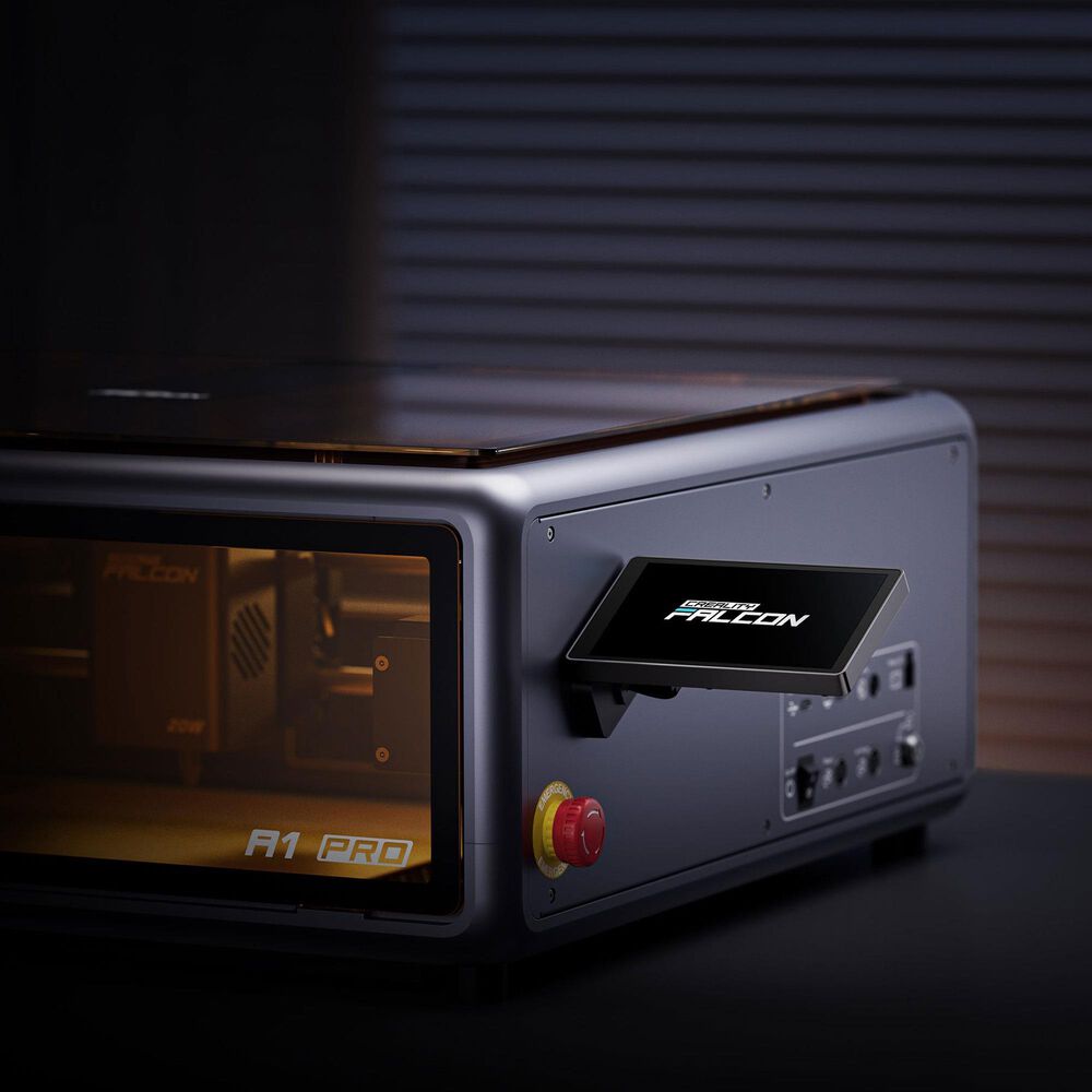 Creality 3D Technology Falcon A1 Pro 20W Laser Engraver and Cutter in Black, , large