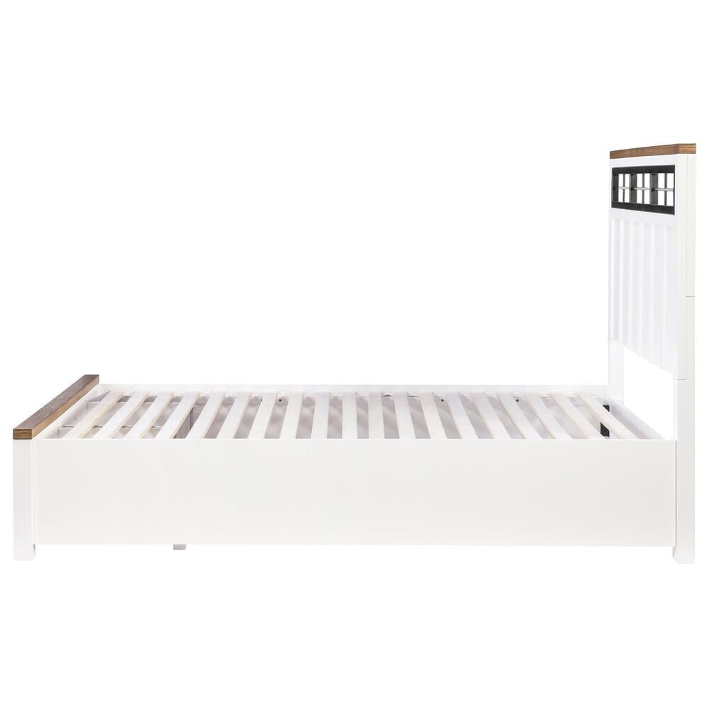 Legacy Classic Dutton 5-Piece Full Storage Bedroom Set in Natural White, Toasted Coconut and Aged Black, , large