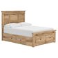 Ashley Makidern 2-Piece Full Storage Bedroom Set with Six Drawers in Natural Brown, , large