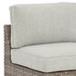 Ashley Calworth Patio Armless Chair in Beige (Set of 2), , large