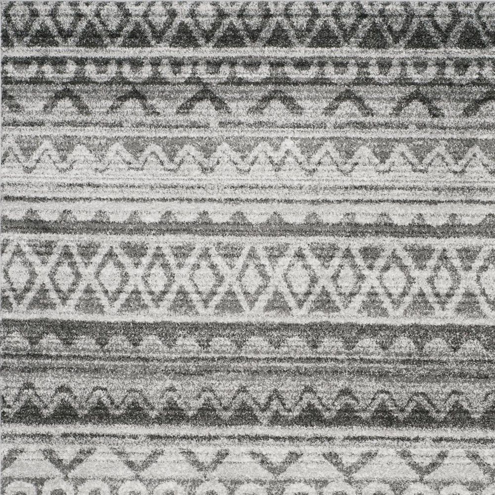 Safavieh Adirondack ADR119N-28 2&#39;6&quot; x 8&#39; Ivory/Charcoal Runner, , large