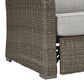 Ashley Beachcroft Outdoor Recliner in Beige, , large