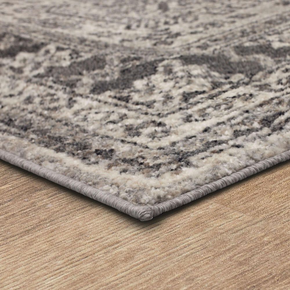 Mohawk R1200 Whimsy 5' 3" X 8' Light Grey Area Rug, , large