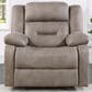 Steve Silver Abilene Manual Recliner in Tan, , large