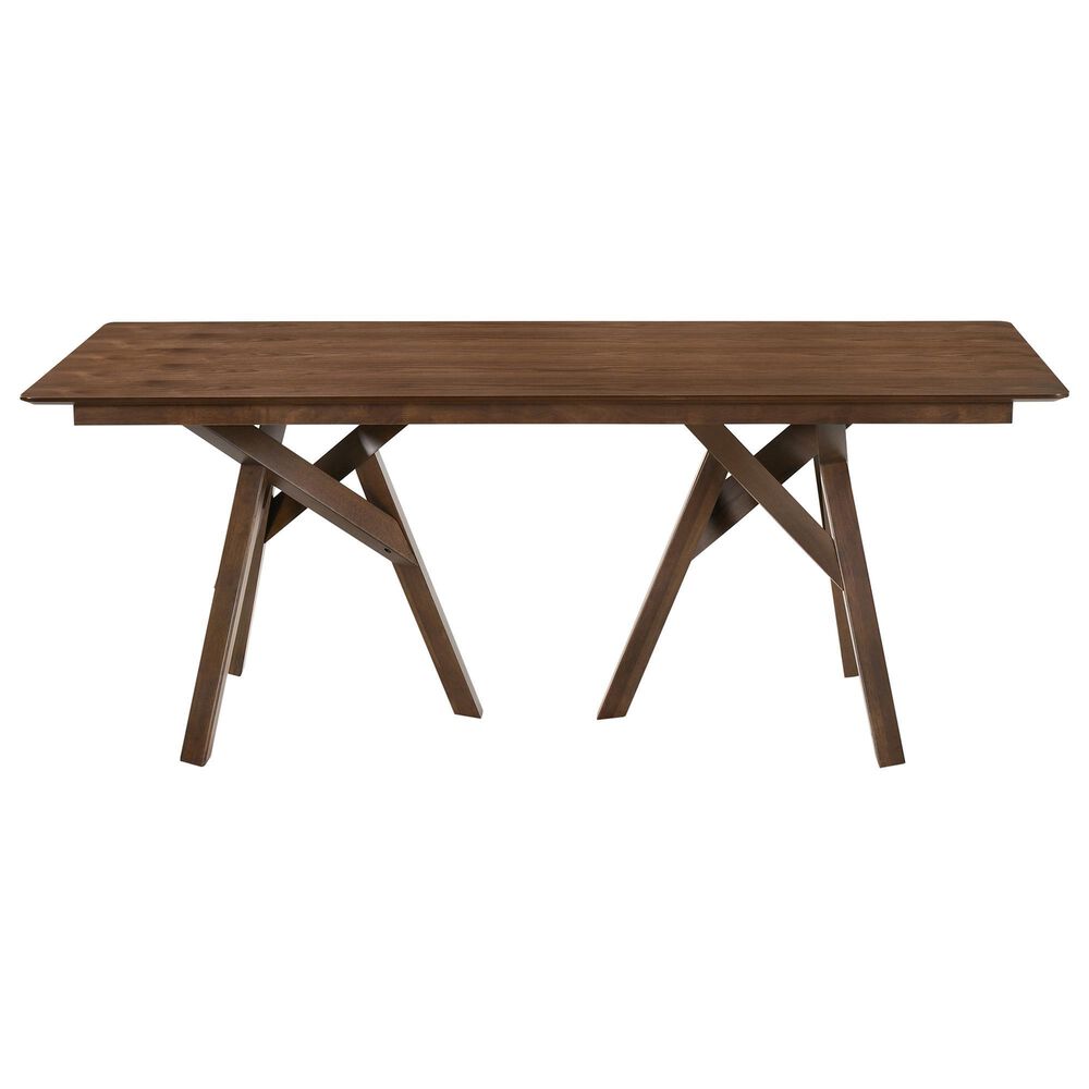 Blue River Cortina and Polly 5-Piece Rectangle Dining Set in Walnut, , large