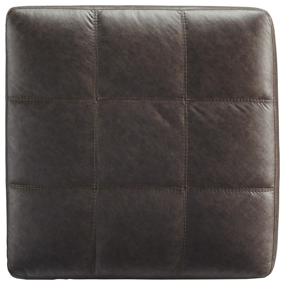 Ashley Barlin Mills Oversized Accent Ottoman in Umber, , large