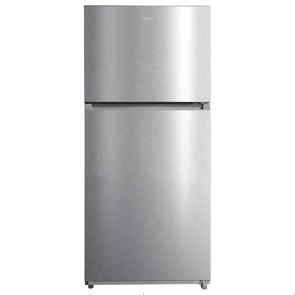 Midea 20.5 Cu. Ft. Garage Ready Top-Freezer Refrigerator in Stainless Steel, , large