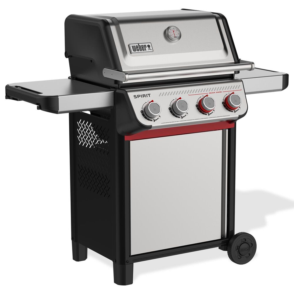 Weber Spirit S-425 4-Burner Liquid Propane Gas Grill in Stainless Steel, , large