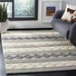 Safavieh Natura NAT105F 11" x 15" Grey and Ivory Area Rug, , large