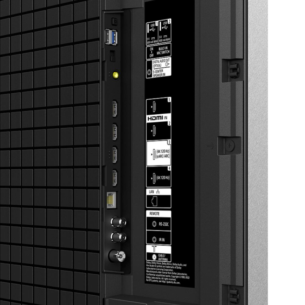 Sony 65" Bravia 8 II Class QD-OLED 4K HDR - Smart Google TV with Theater System 6 in Black, , large