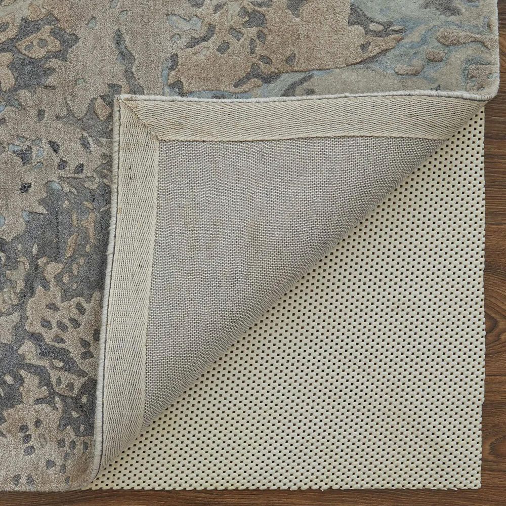 Feizy Zarah 8&#39; x 10&#39; Gray and Blue Area Rug, , large