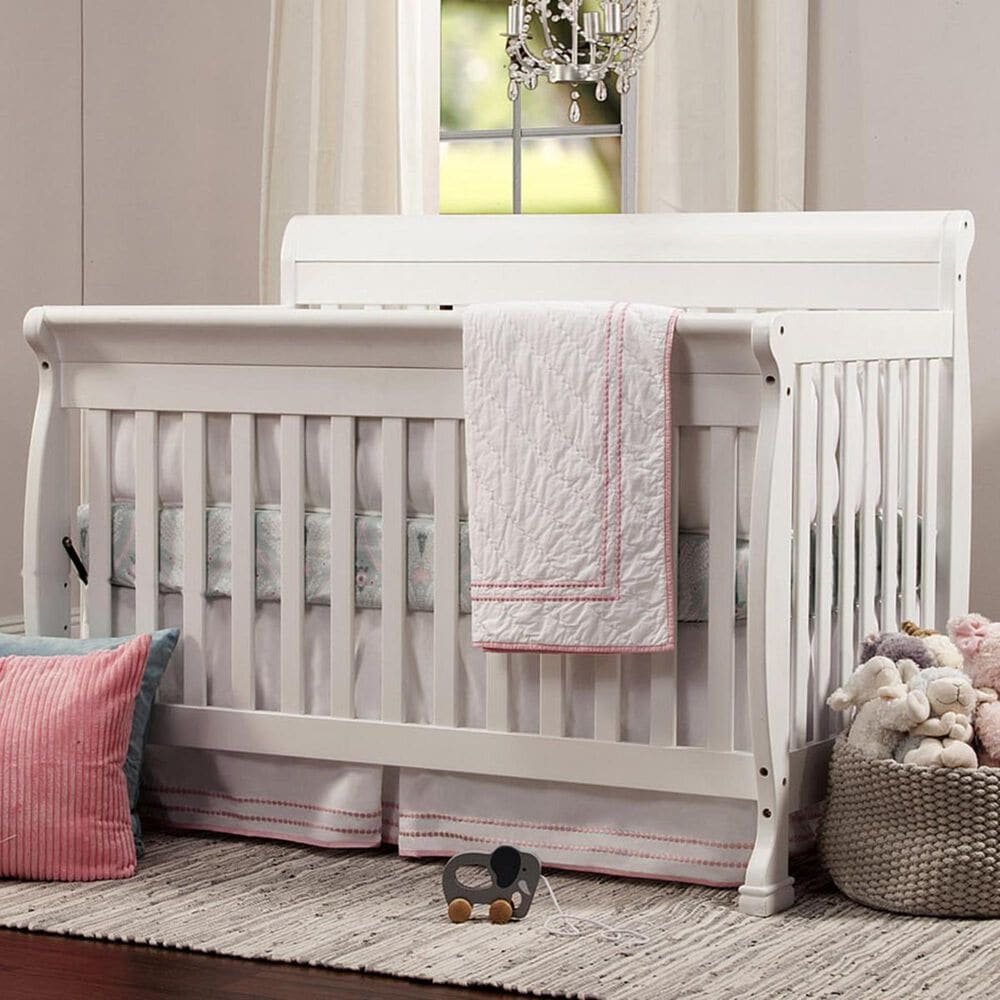 DaVinci Kalani 4-in-1 Convertible Crib in White, , large