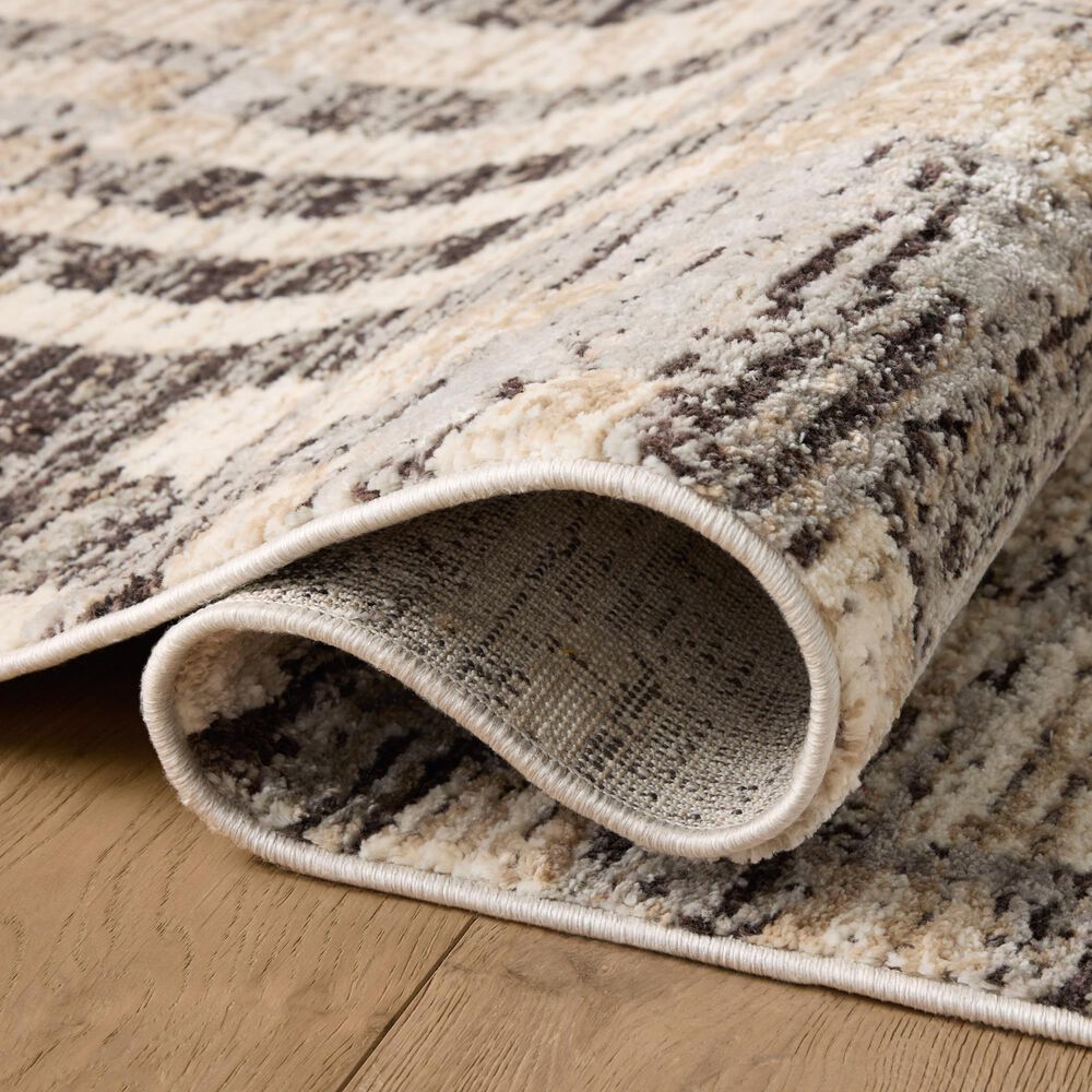 Loloi Bleecker Beige and Stone 4&#39; x 6&#39; Area Rug, , large