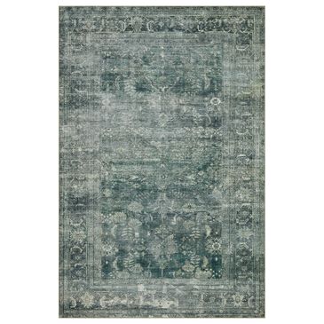 Magnolia Home Banks 8"6" x 11"6" Blue and Lagoon Area Rug, , large