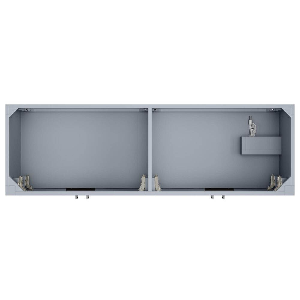 37B Lucerne 60" Double Bathroom Vanity in Soft Blue with Marble Top and Backsplash, , large