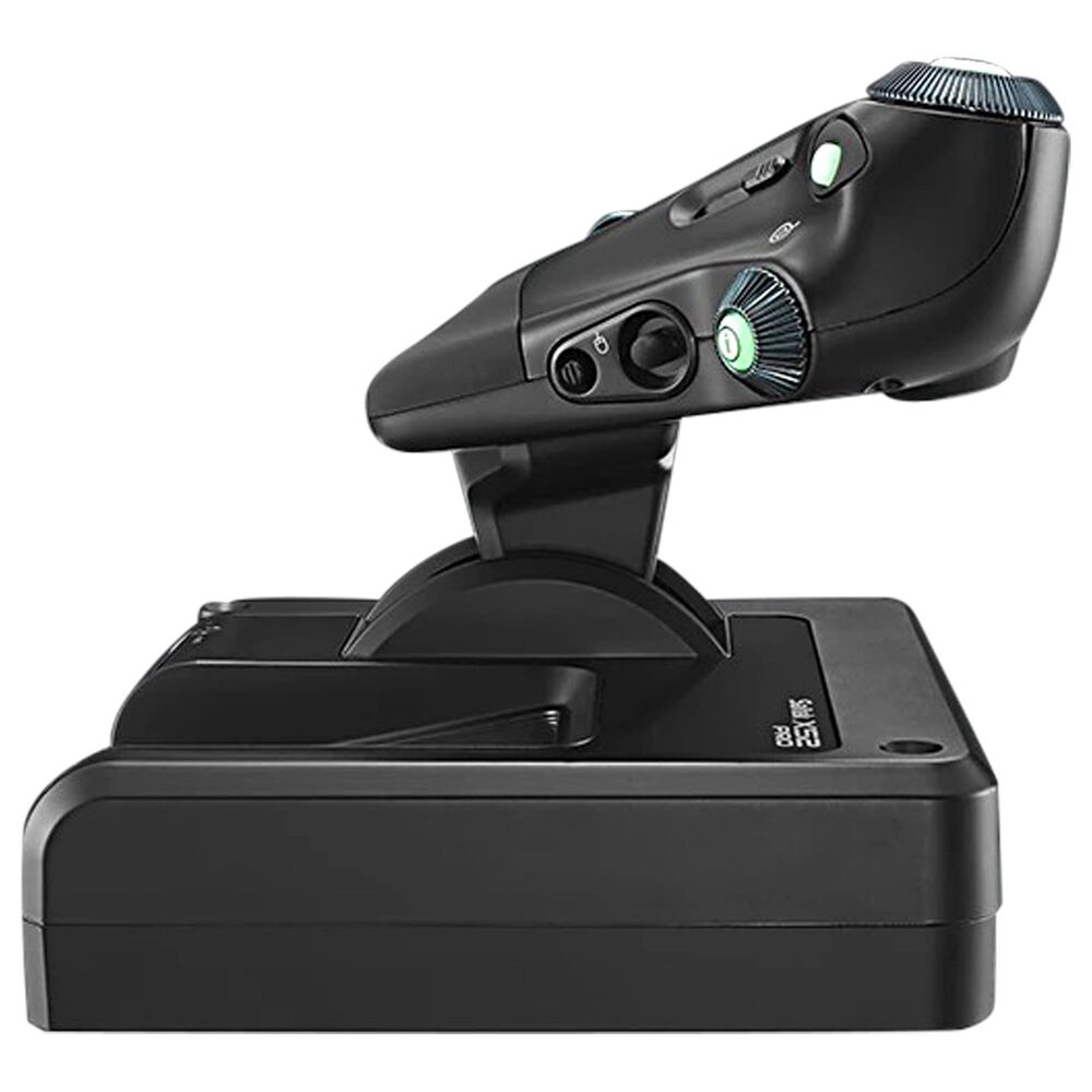 Logitech X52 Pro Flight System Gaming Controller for PC in Black, , large