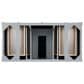 James Martin Vanities Brittany 48" Single Bathroom Vanity in Urban Gray with 3 cm Carrara White Marble Top and Rectangle Sink, , large