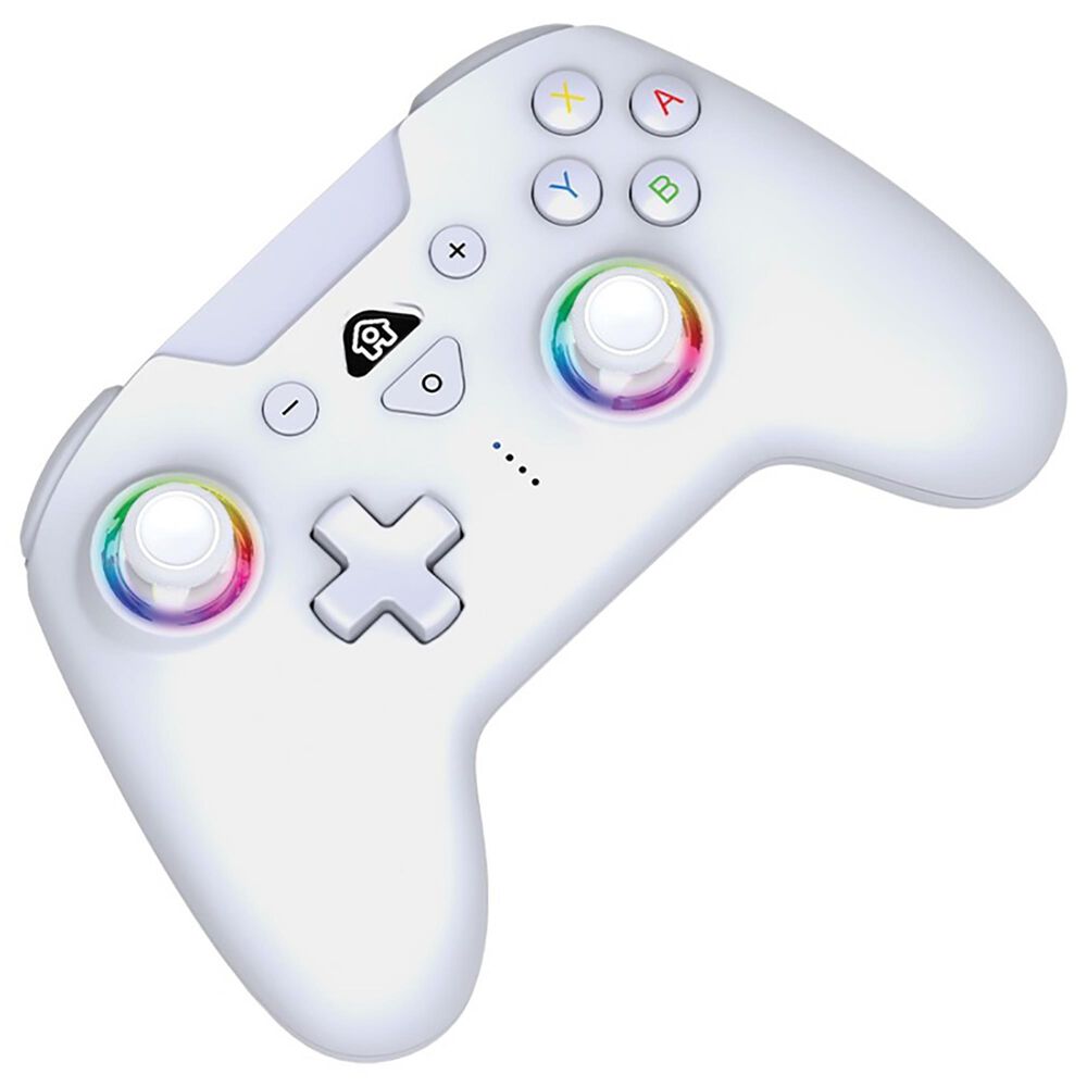 SUBSONIC Wireless LED Controller in White - Nintendo Switch, , large
