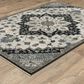 Oriental Weavers Keira Blue and Grey 9"10" x 12"10" Area Rug, , large