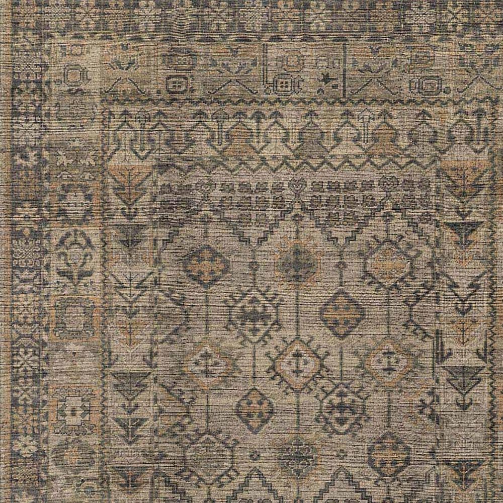 Loloi Heirloom 8 x10 Bone/Charcoal Area Rug, , large