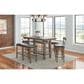 Emerald Home Furnishings Benton Bar Stools in Pecan Brown (Set of 2), , large