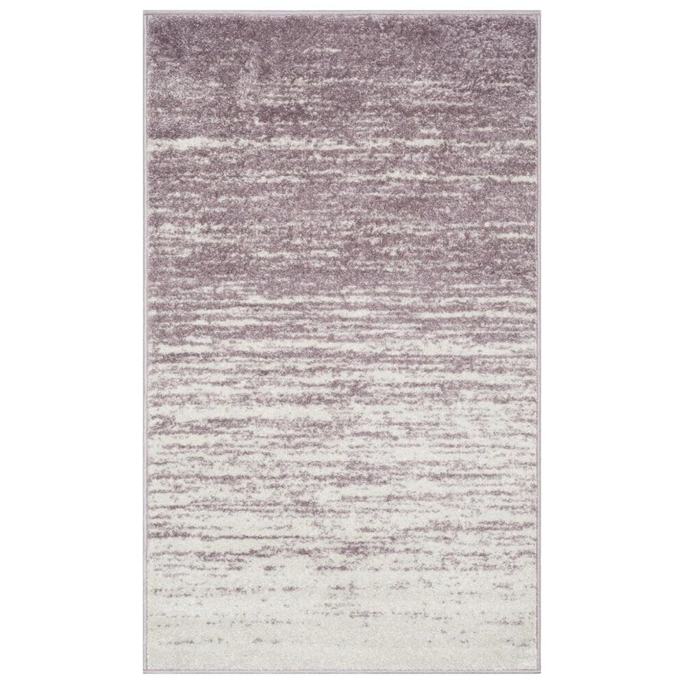 Safavieh Adirondack ADR113L 4" x 6" Cream and Purple Area Rug, , large