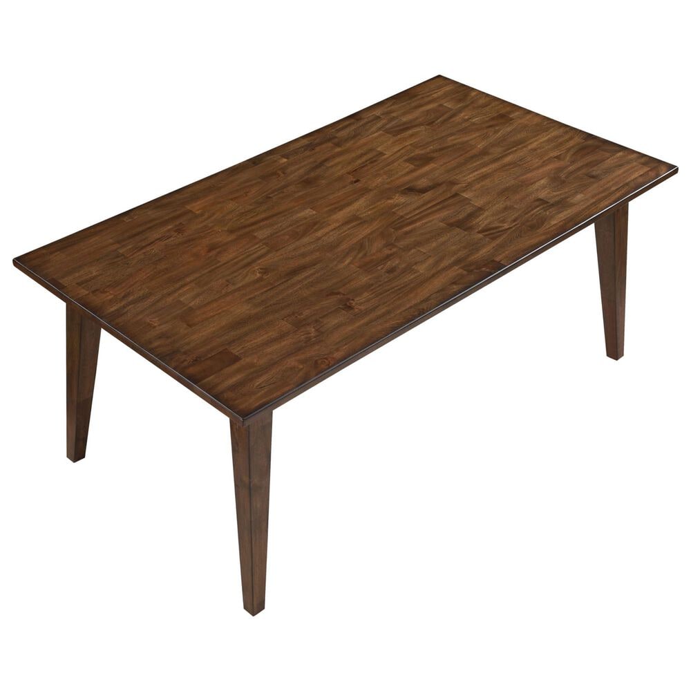 Steve Silver Canton 72&quot; Rectangular Dining Table in Brown Cherry - Table Only, , large