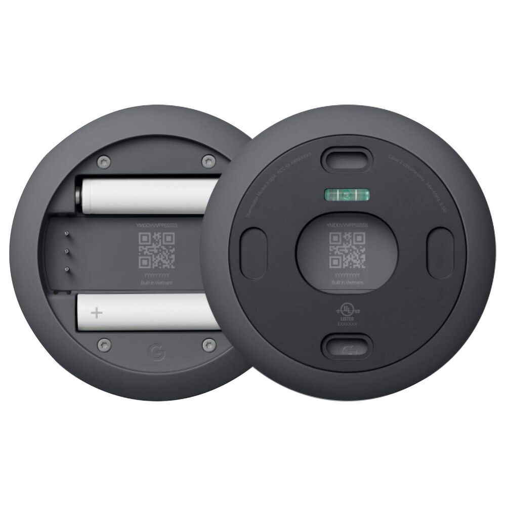 Google Nest Thermostat - Smart Programmable Wi-Fi Thermostat - Charcoal, , large