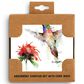 Demdaco 4" x 4" Dean Crouser Pee Wee Hummingbird Coasters in Multicolor (Set of 4), , large
