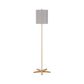 Cal Lighting Floor Lamp w/Wooden Base, , large