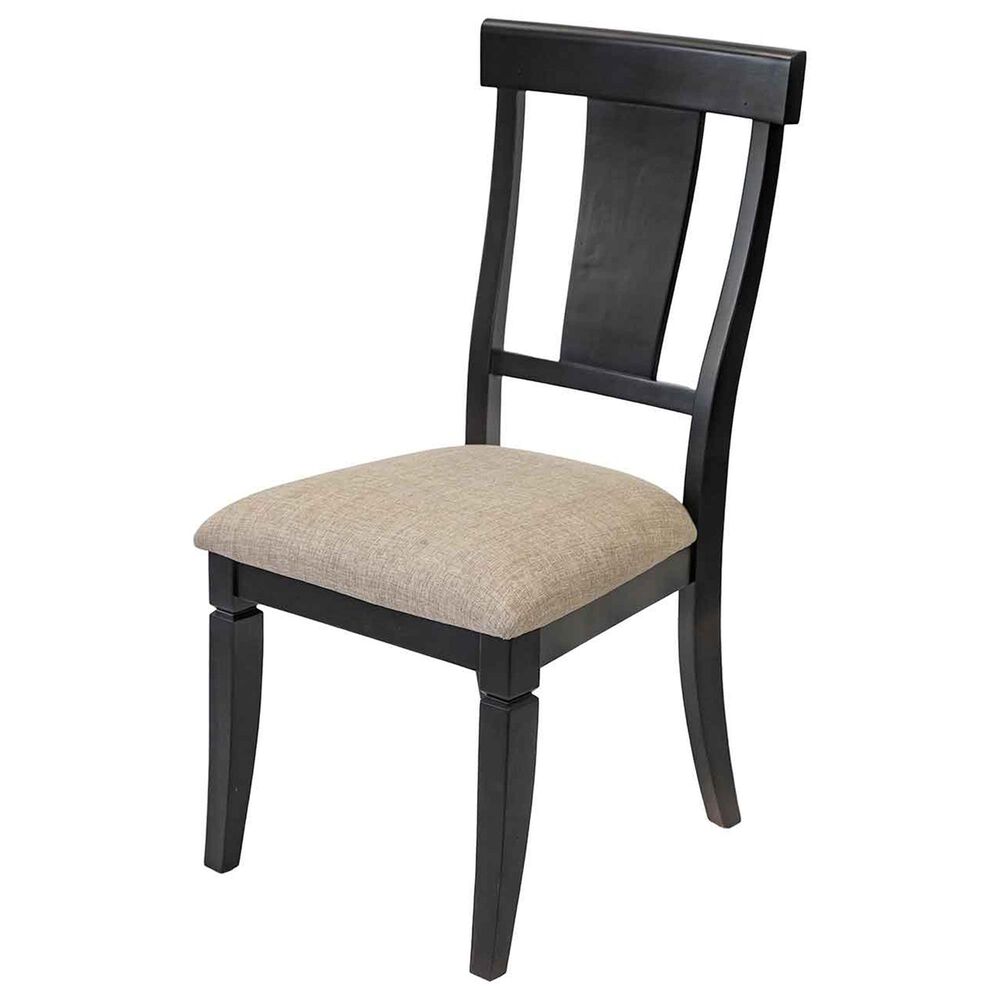 Martin Furniture Hartford Side Chair in Black, , large