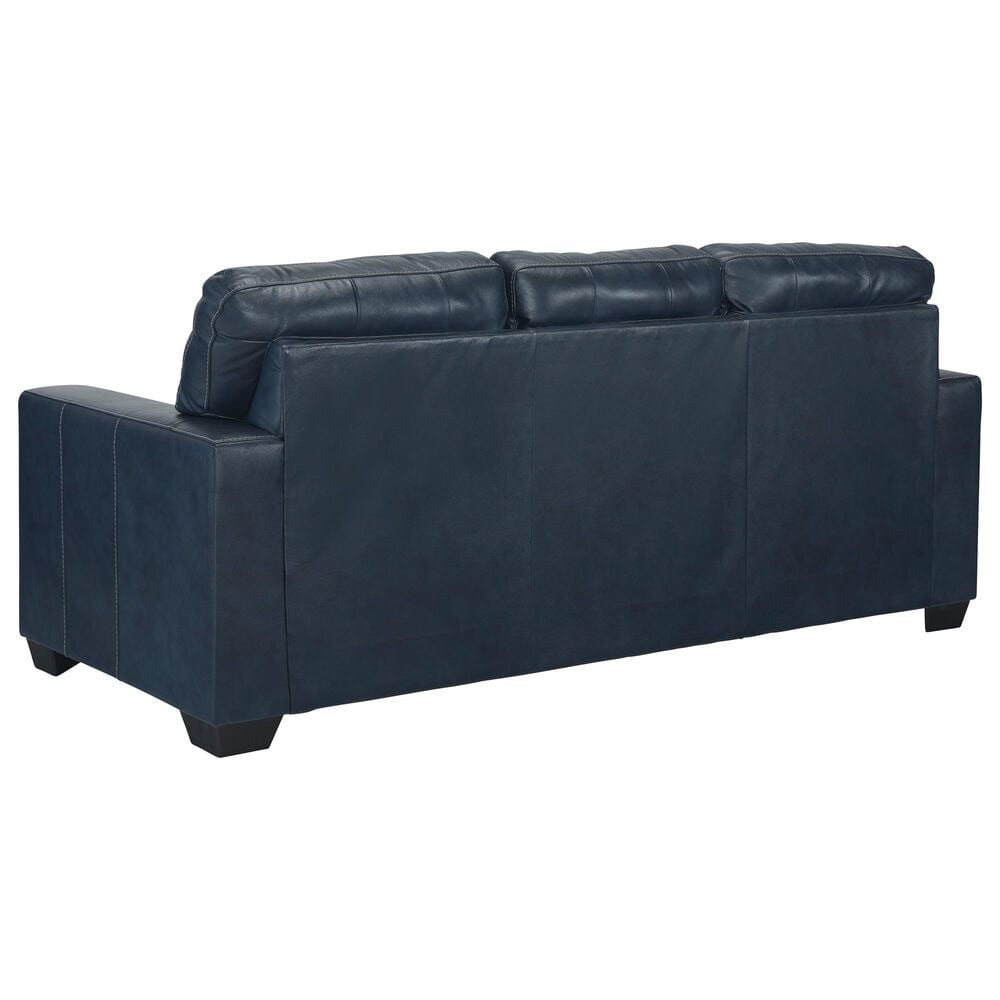 Ashley Santorine Stationary Queen Sofa Sleeper in Ocean, , large