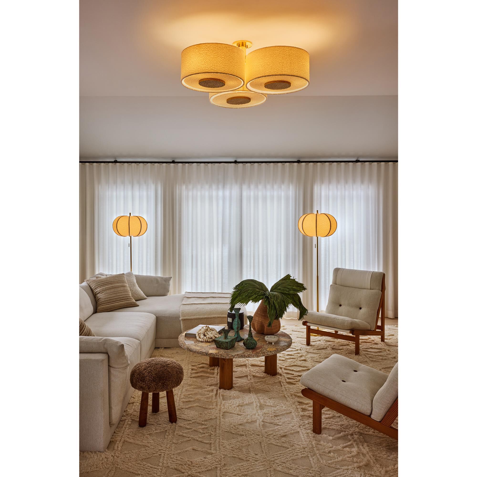 Mitzi Lighting Alexandra Floor Lamp in Aged Brass