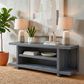 Riva Ridge Latitude 67" Open Console in Deep Indigo, , large