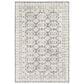 Surya Louvre LOU-2303 6" x 9" Black, Ivory and Cream Area Rug, , large