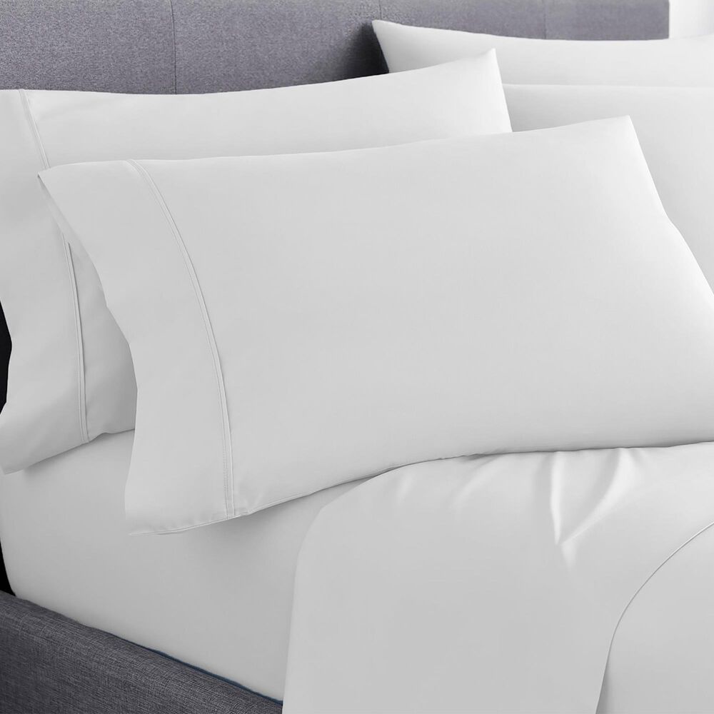 Sanders Collection Ultraweave 6-Piece Twin Sheet Set in White, , large