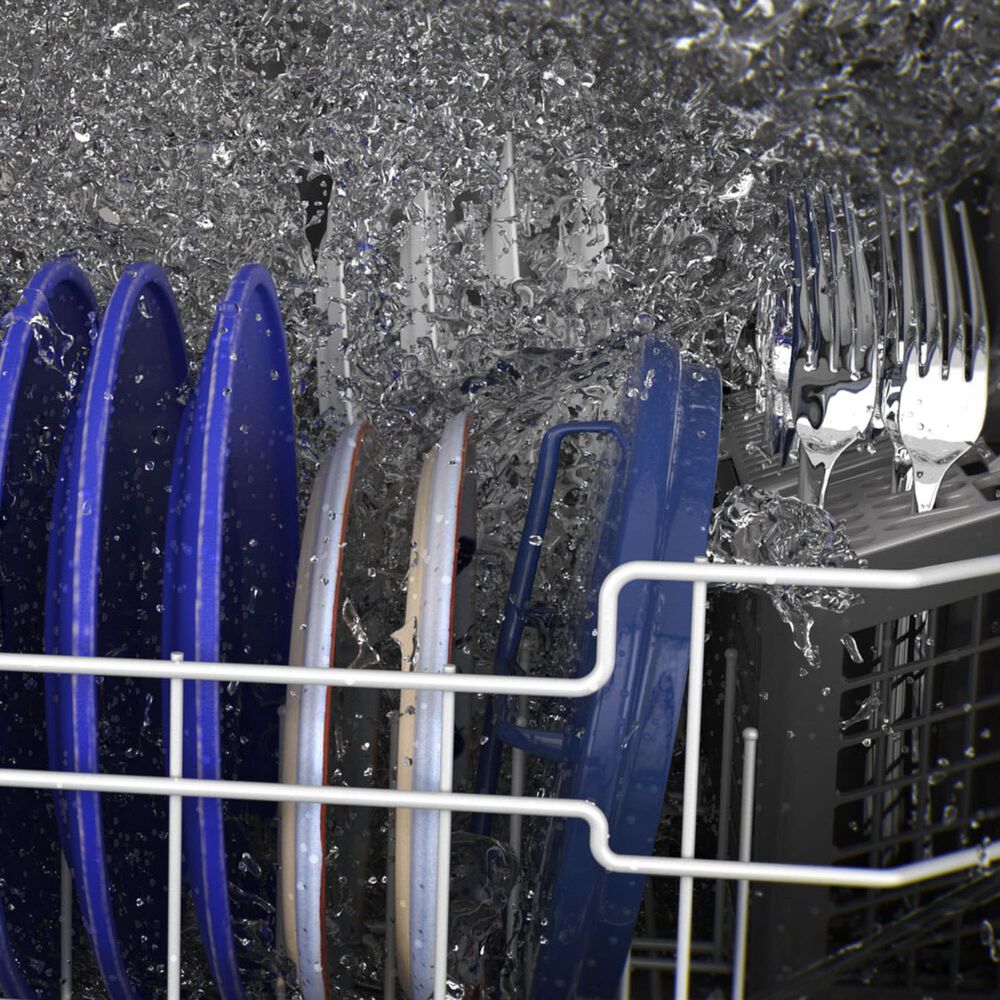 GE Appliances 24&quot; Built-In Bar Handle Dishwasher with Top Control and 52 dBA in Slate, , large