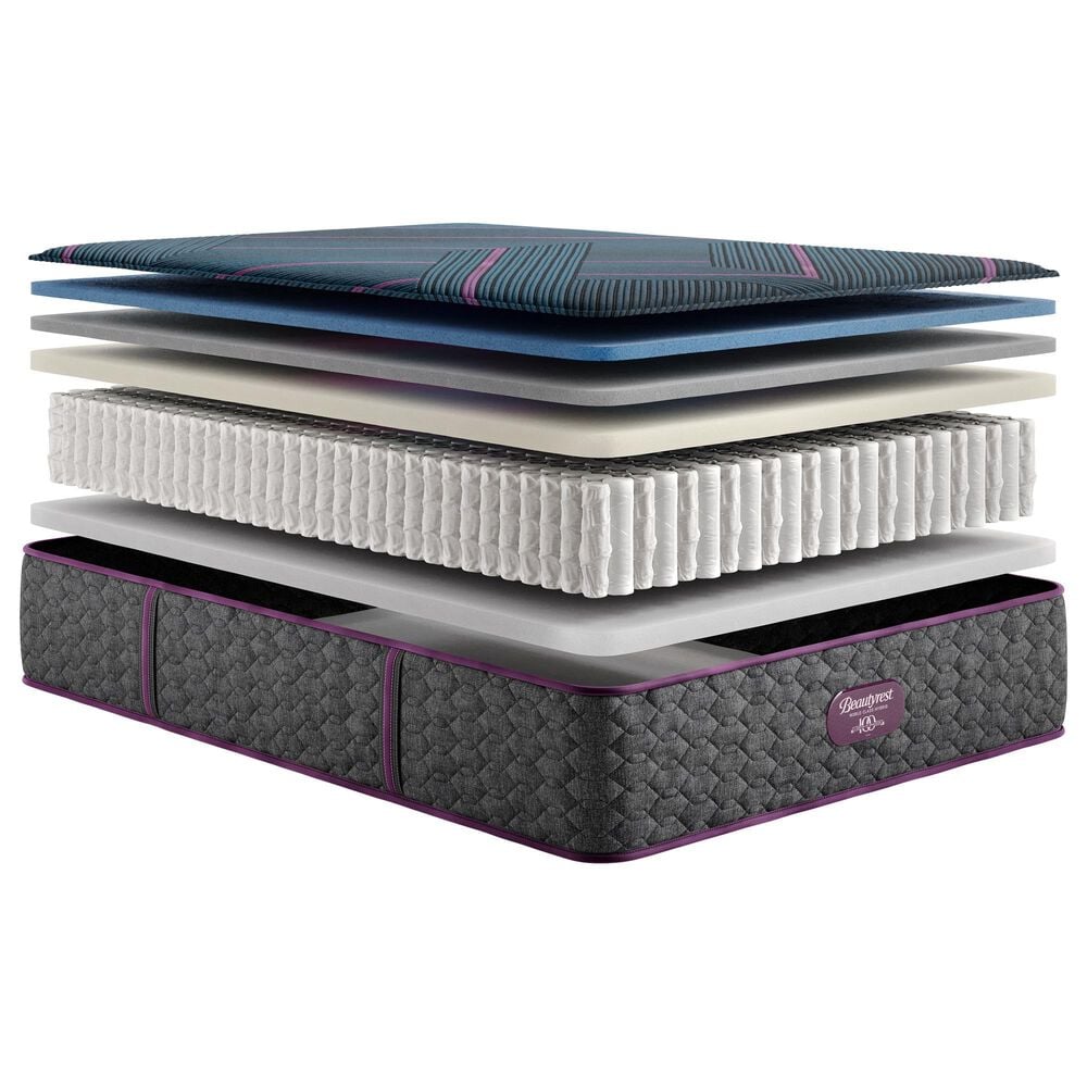 Beautyrest World Class Hybrid Level Three Medium Full Mattress with High Profile Box Spring, , large