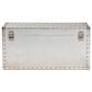 Baxton Studio Serge Storage Trunk in Silver, , large