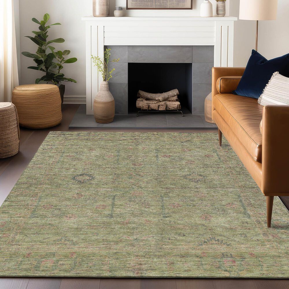 Dalyn Rug Company Ravenna RN5 8&#39; x 10&#39; Aloe Area Rug, , large