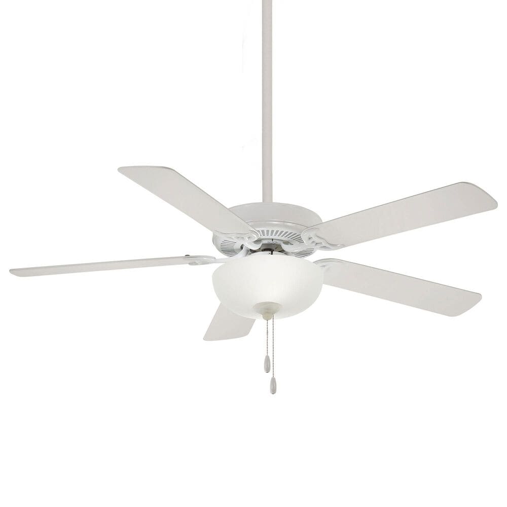 Minka-Aire Contractor Uni-Pack 52" Ceiling Fan with LED Light in White, , large