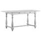 Emerald Home Furnishings New Haven Bar Height Dining Table in Oyster Shell - Table Only, , large