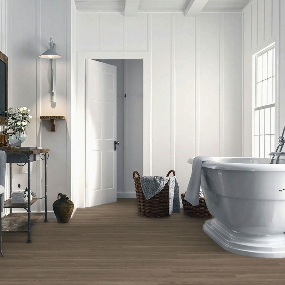 Mohawk Leighton II Harbor Seal Oak 8&quot; x 48&quot; Luxury Vinyl Plank, , large