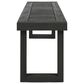 Hearth and Haven 6-Piece Outdoor Dining Set with Light Grey Cushions in Dark Grey, , large