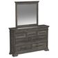 Mayberry Hill Park Ridge 4 Piece Queen Storage Bedroom Set in Charcoal, , large