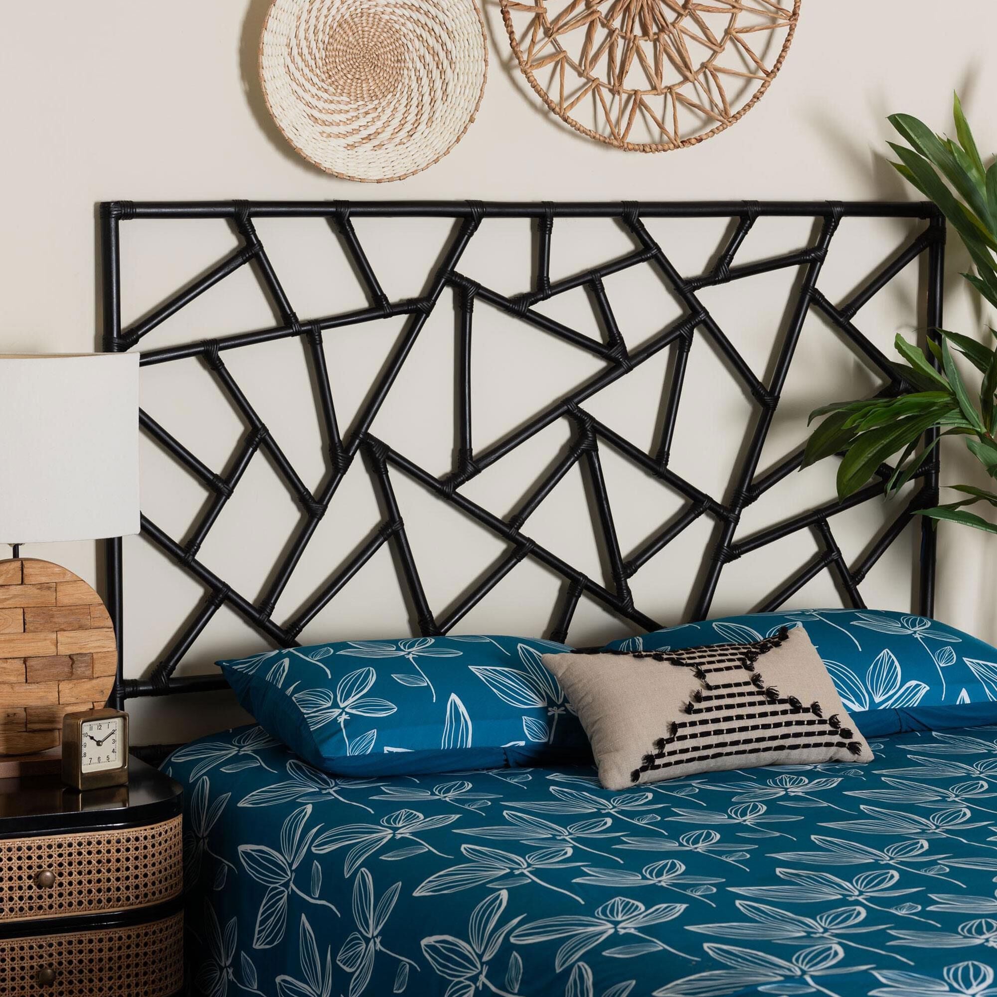 Baxton Studio Frydel Headboard - Thumbnail 4