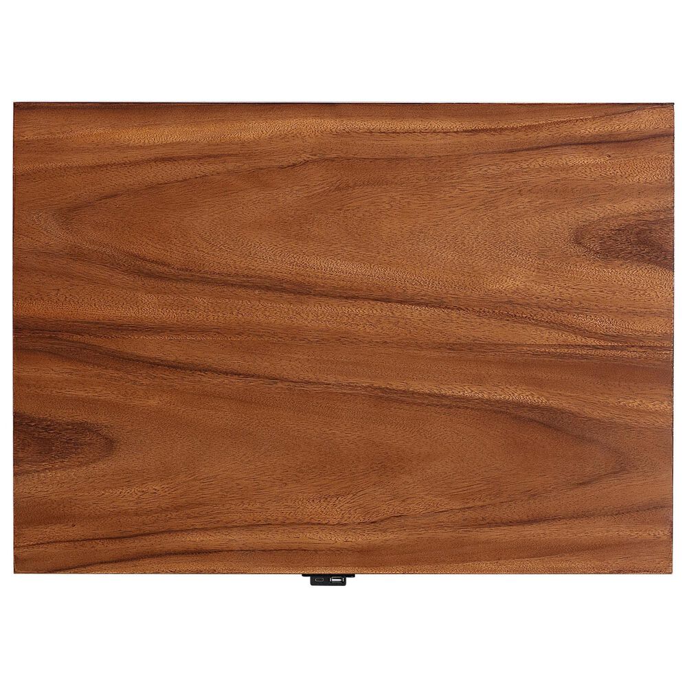 Bernhardt Brasea 1 Drawer Nightstand in Lume with USB Ports, , large